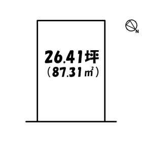 向日市物集女町北ノ口 土地