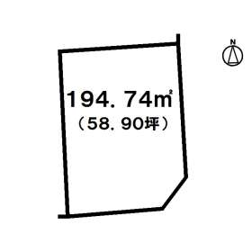 向日市物集女町北ノ口 土地