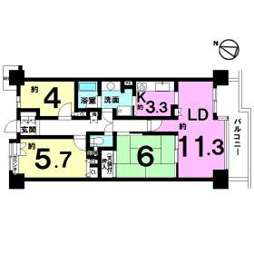 北足立郡伊奈町本町３丁目 中古マンション