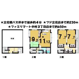 松山市立花１丁目 中古一戸建て