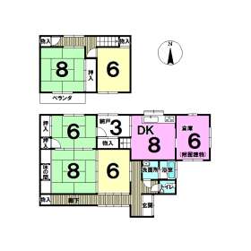 中古一戸建て 各務原市 駅