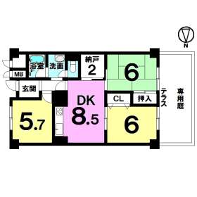 中古マンション 長岡京市 JR東海道線長岡京駅