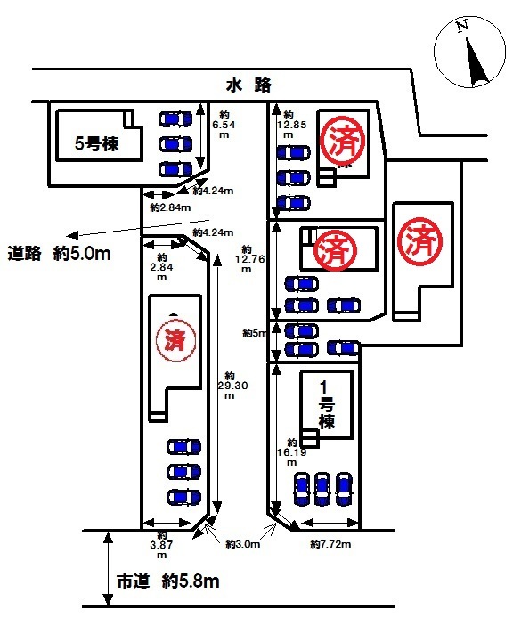 分譲区画マップ