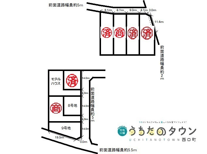 分譲区画マップ