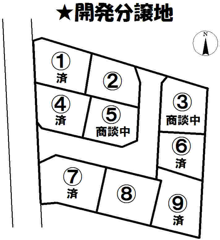 分譲区画マップ