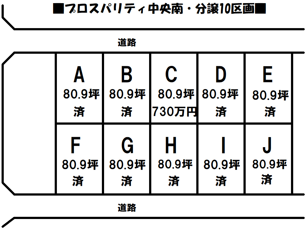 分譲区画マップ