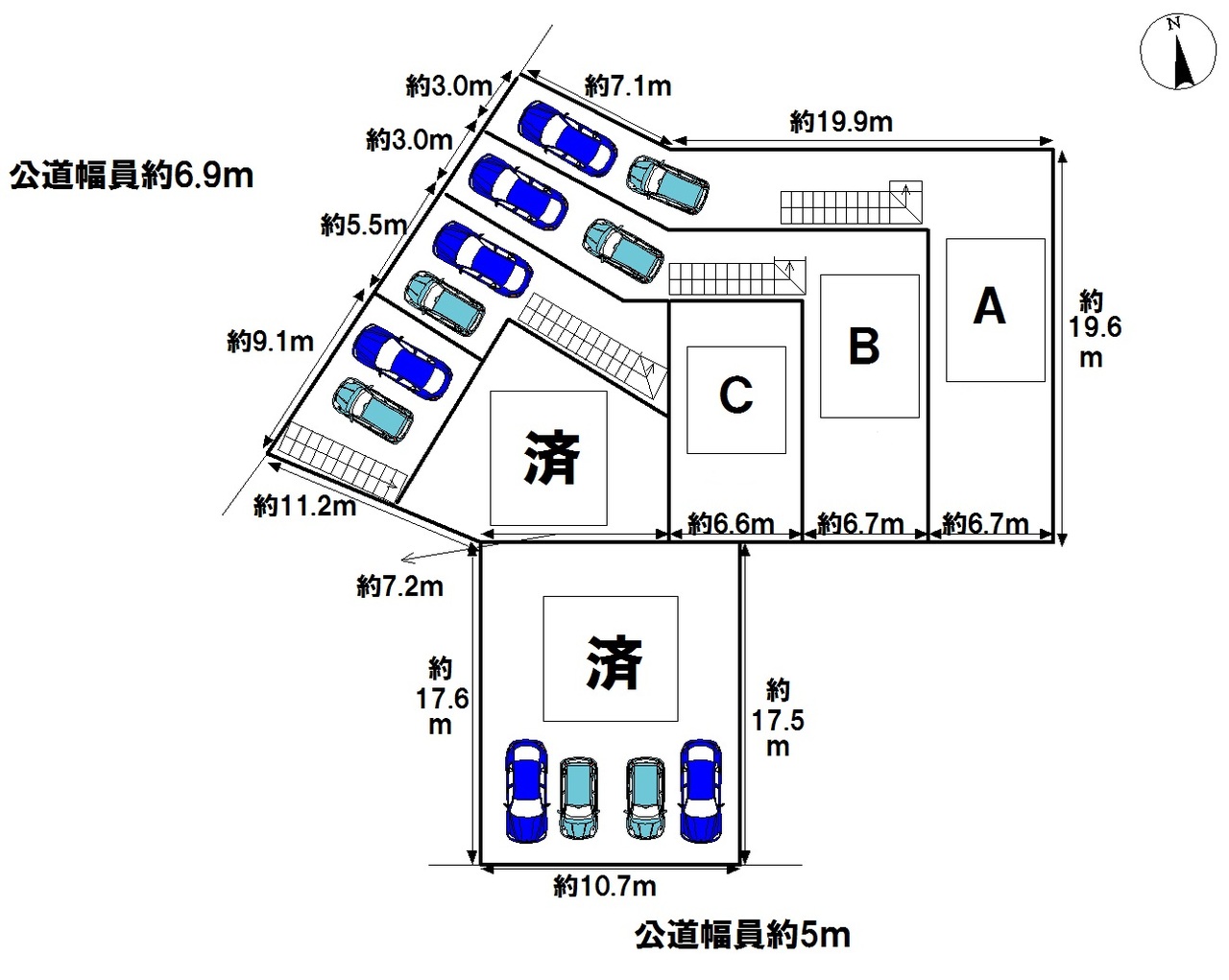 分譲区画マップ