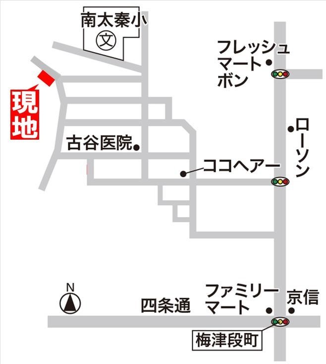 現地案内図