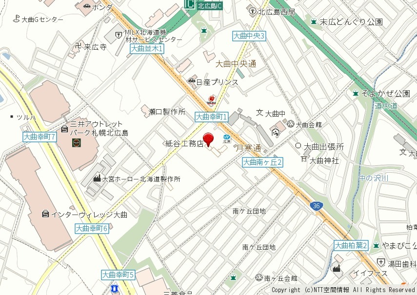現地案内図