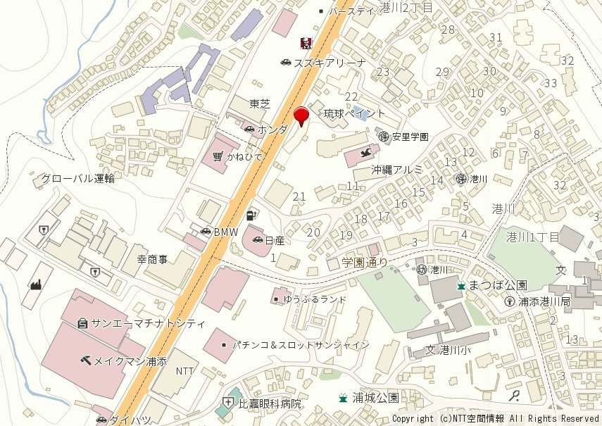 現地案内図