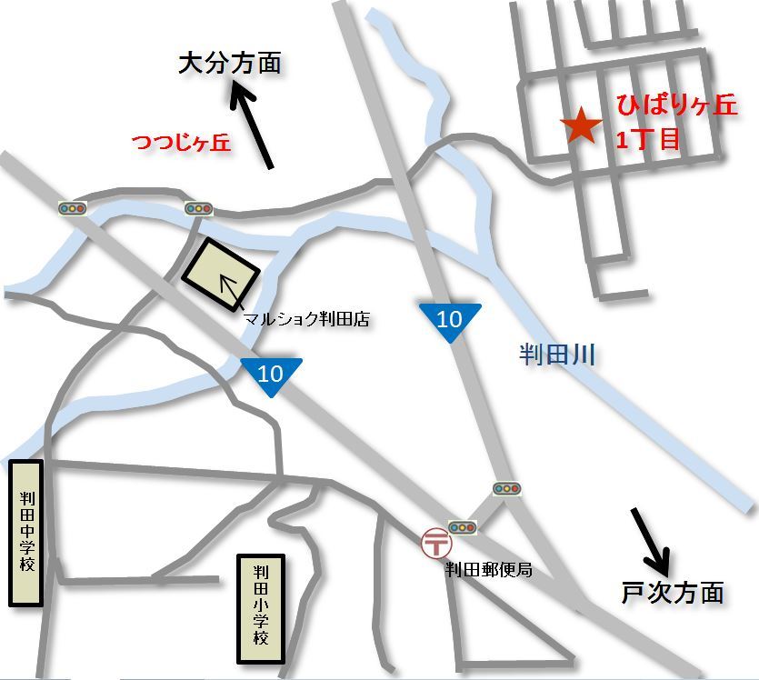 現地案内図