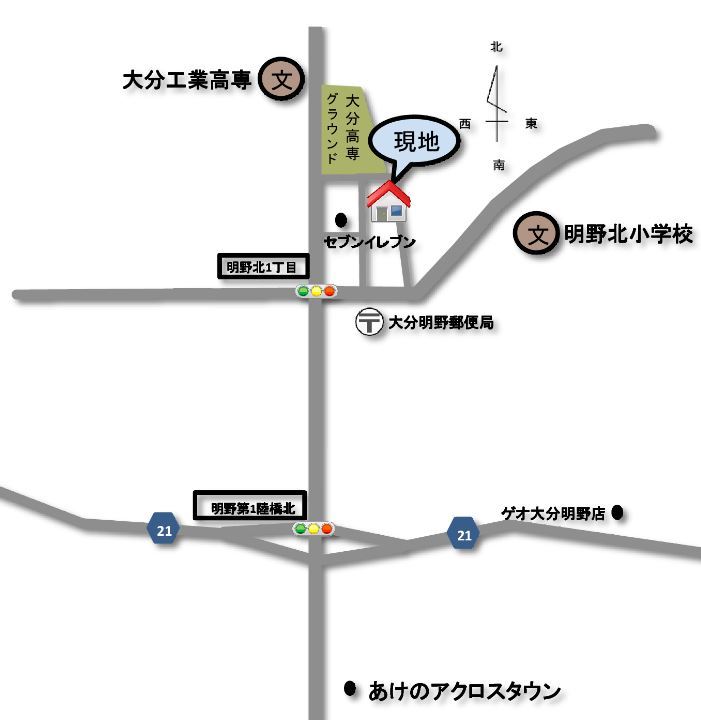 現地案内図