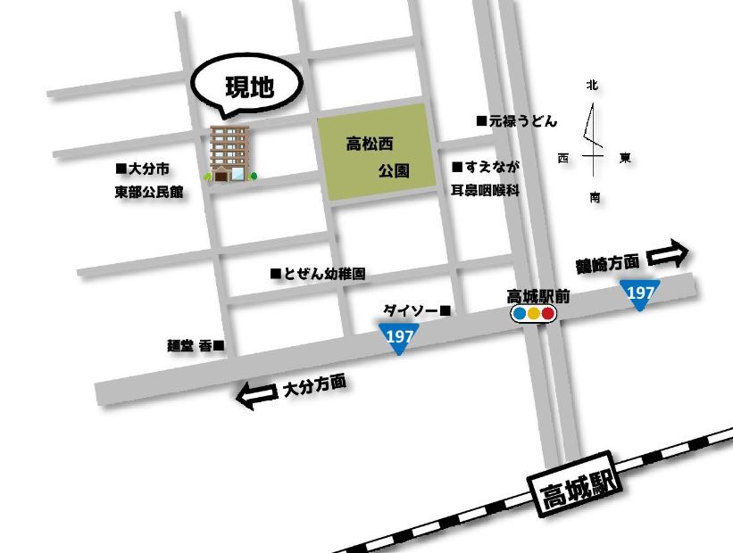 現地案内図
