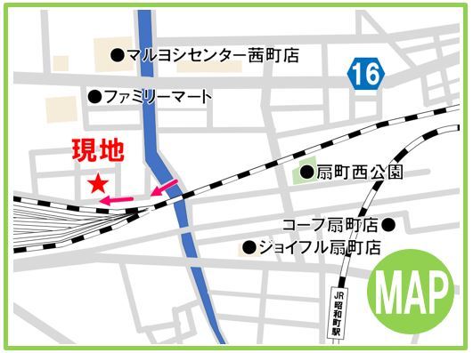 現地案内図