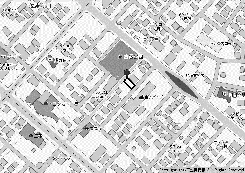 現地案内図