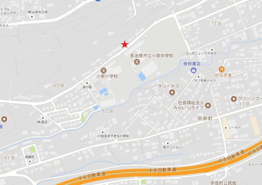 現地案内図