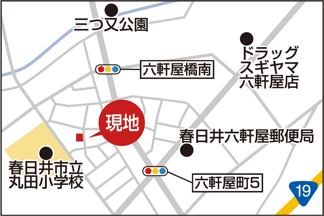 現地案内図