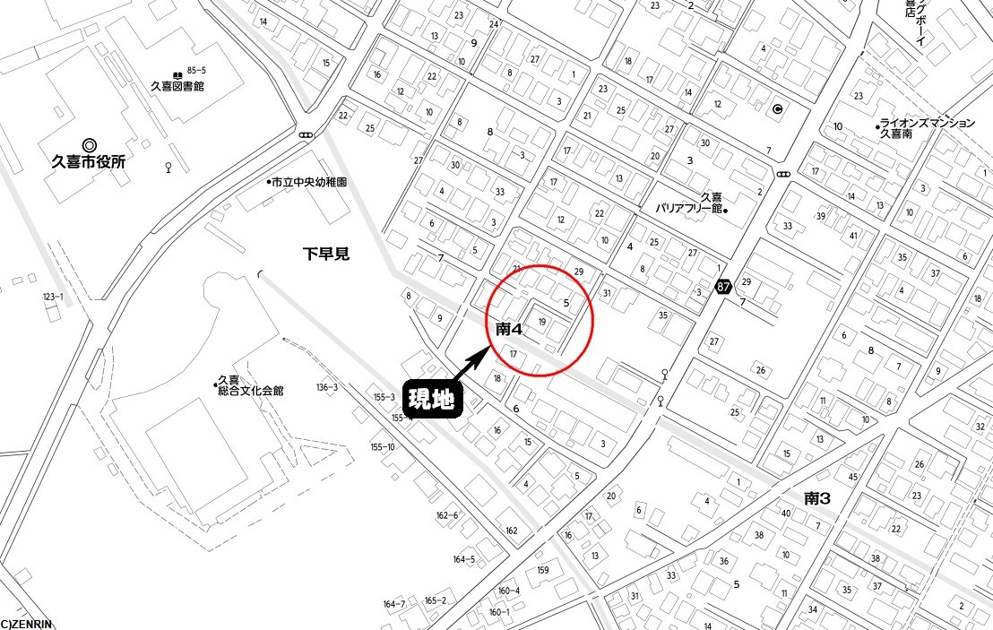 現地案内図