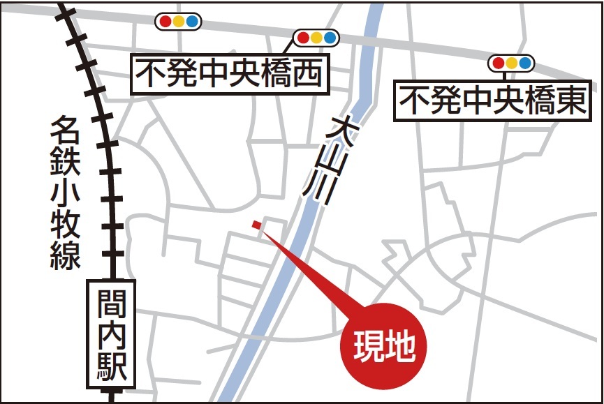 現地案内図