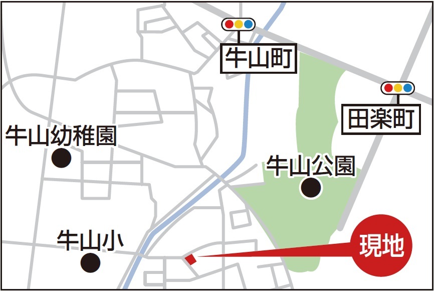 現地案内図