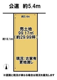 売土地 香取町2丁目