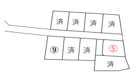 5区画/全9区画