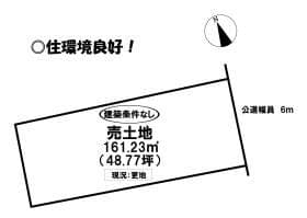 売土地 多米西町3丁目 全4区画