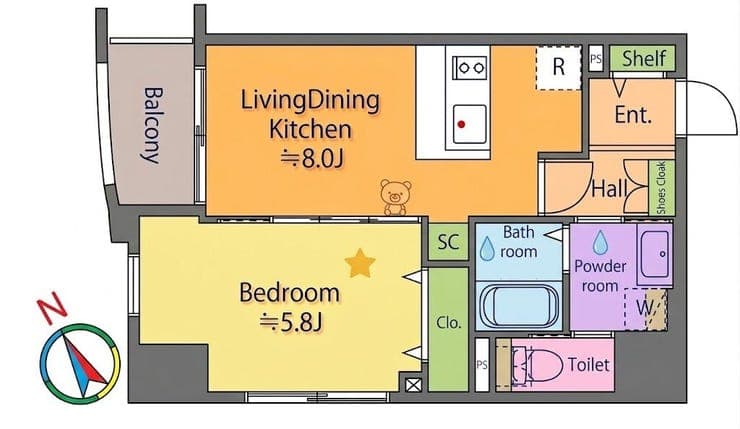 間取り図