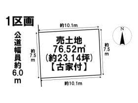 1区画