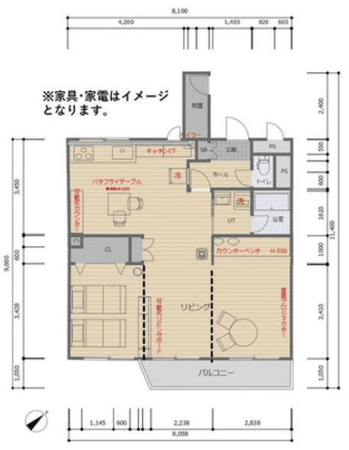 間取り図