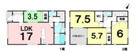 福山市瀬戸町地頭分3号棟