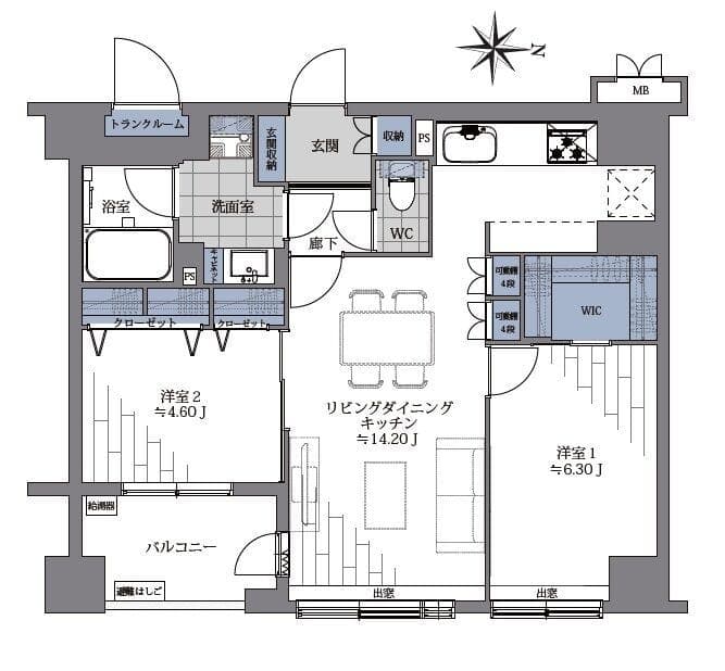 間取り図