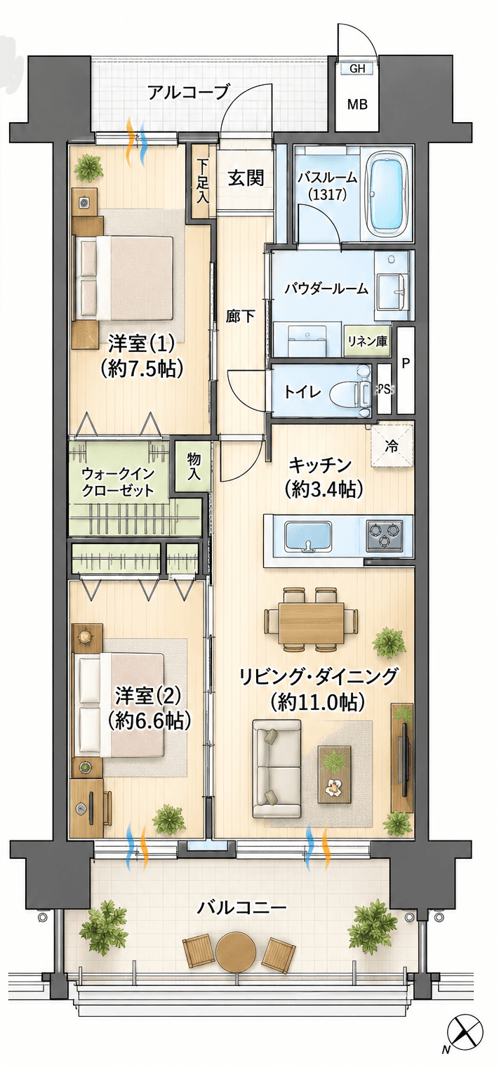 間取り図
