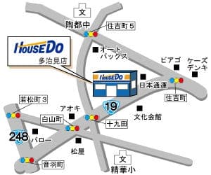 ハウスドゥ  多治見の地図
