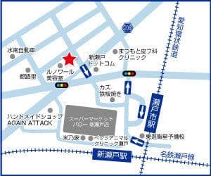 ハウスドゥ  瀬戸中央の地図