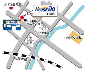 ハウスドゥ  下松の地図