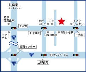 ハウスドゥ  岐阜東の地図