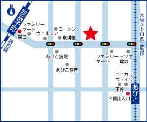 ハウスドゥ  あびこの地図