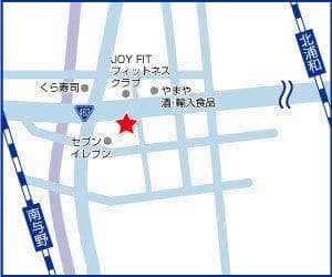 ハウスドゥ  南与野の地図