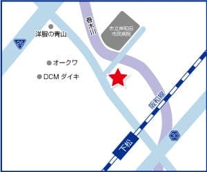 ハウスドゥ  岸和田下松駅前の地図
