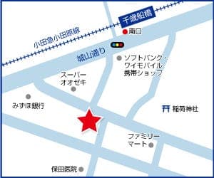 ハウスドゥ  千歳船橋の地図