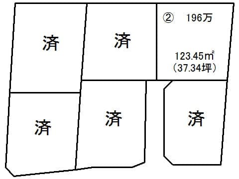 区画割り図