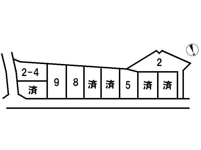 区画割り図