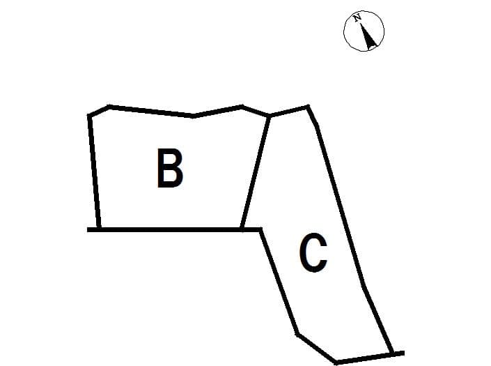 区画割り図