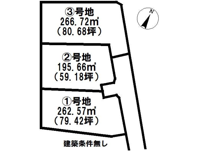 区画割り図