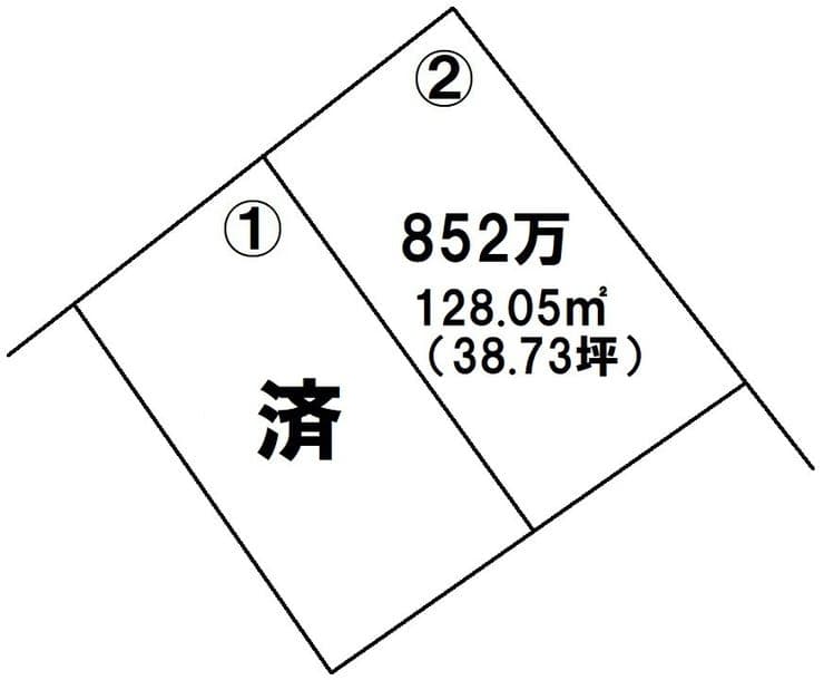 区画割り図