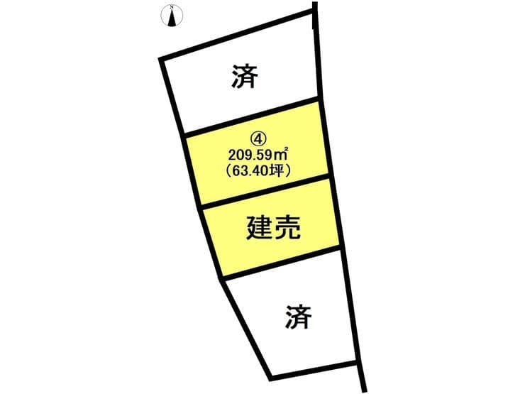 区画割り図