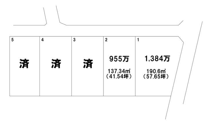 区画割り図