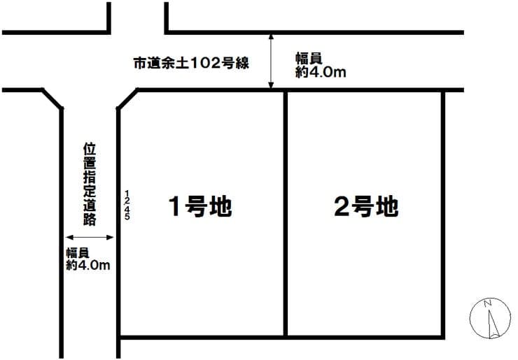 区画割り図