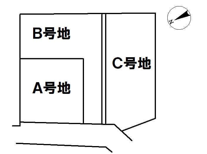 区画割り図